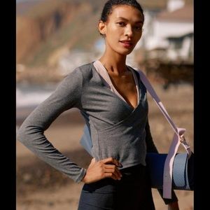 Beyond yoga wrap top